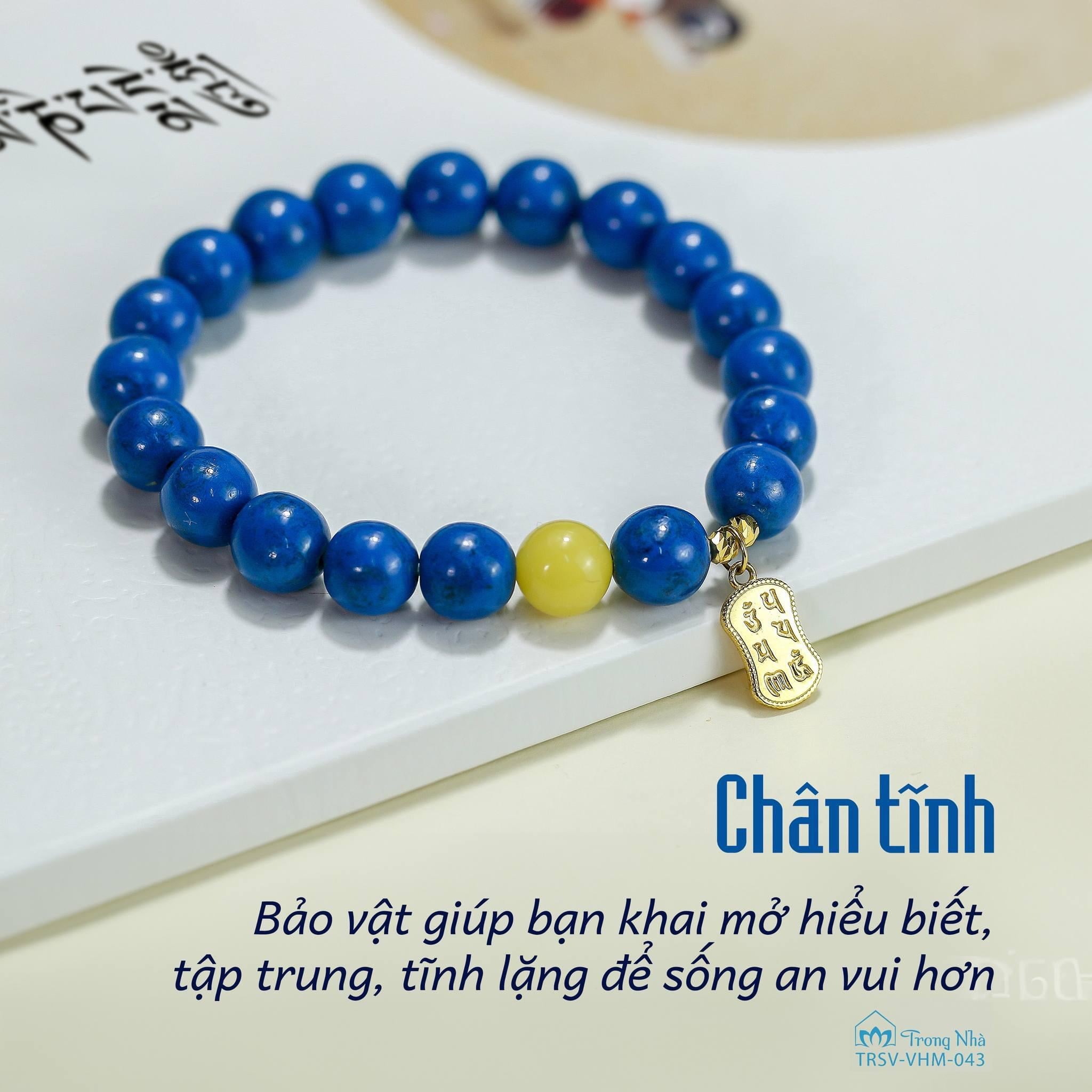 Vòng handmade đá san hô xanh kết hợp charm khắc Om mani padme hum (TRSV VHM 043) 1 9b0d1654 2878 45ea 9aea 3cd237a3e1b2 8f5483912cd540d08ee2471054fb4480